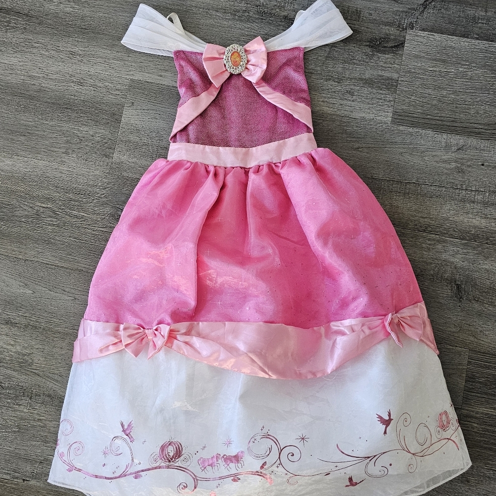 Exclusive Disney Store Sleeping Beauty ball gown costume Size 5/6